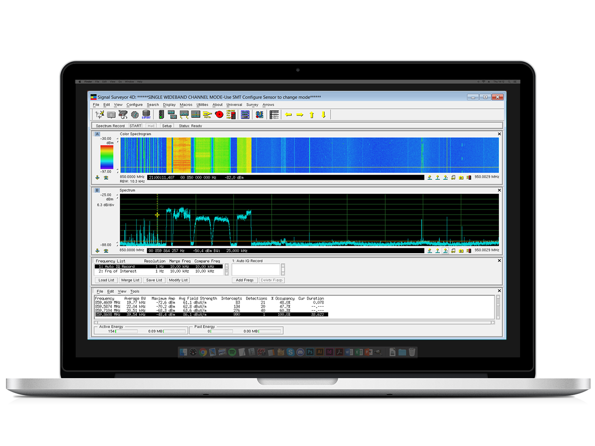 Automate RF Signal Search and Survey