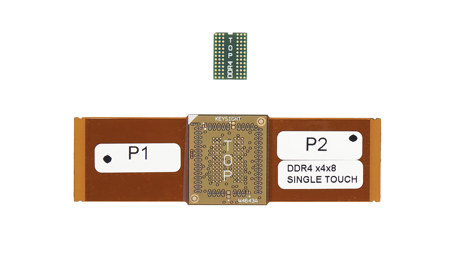 DDR4 x4/x8 BGA Interposer for Logic Analyzer