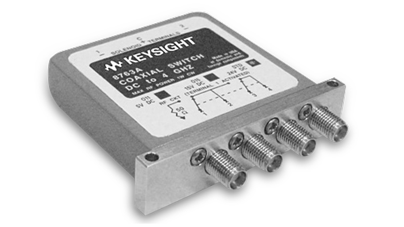 8763A 4-Port Coaxial Switch