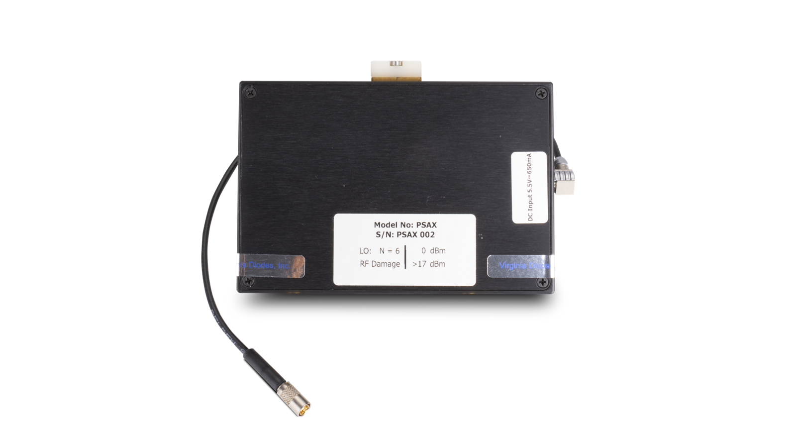 FieldFox with VDI frequency extender
