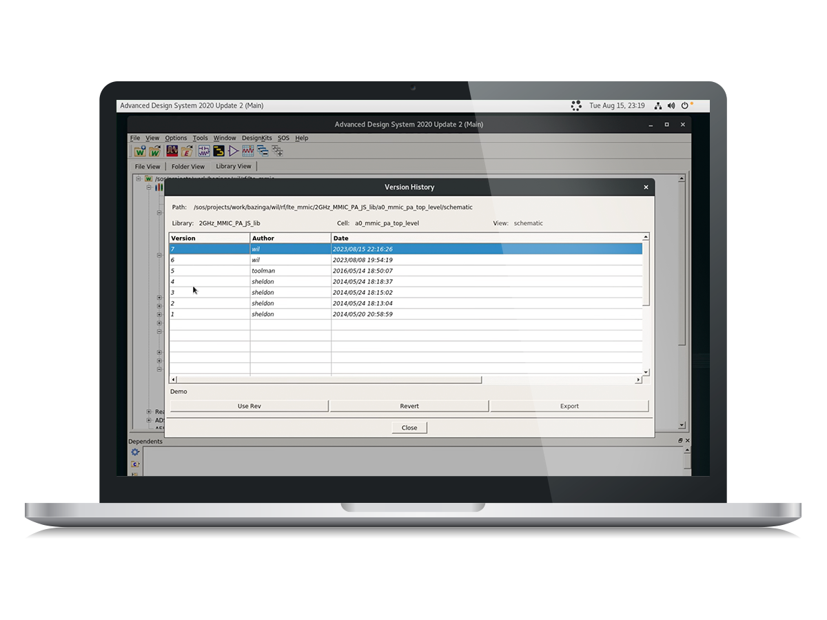 Design Data Management ADS Integration