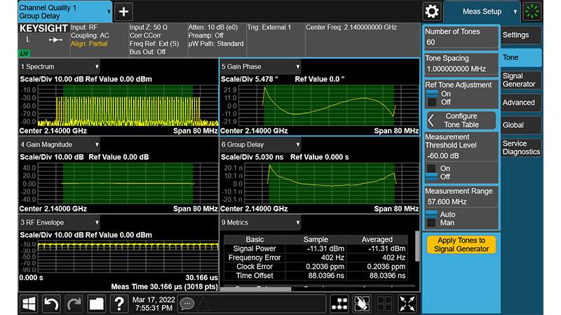 FieldFox 实时频谱分析仪(RTSA)