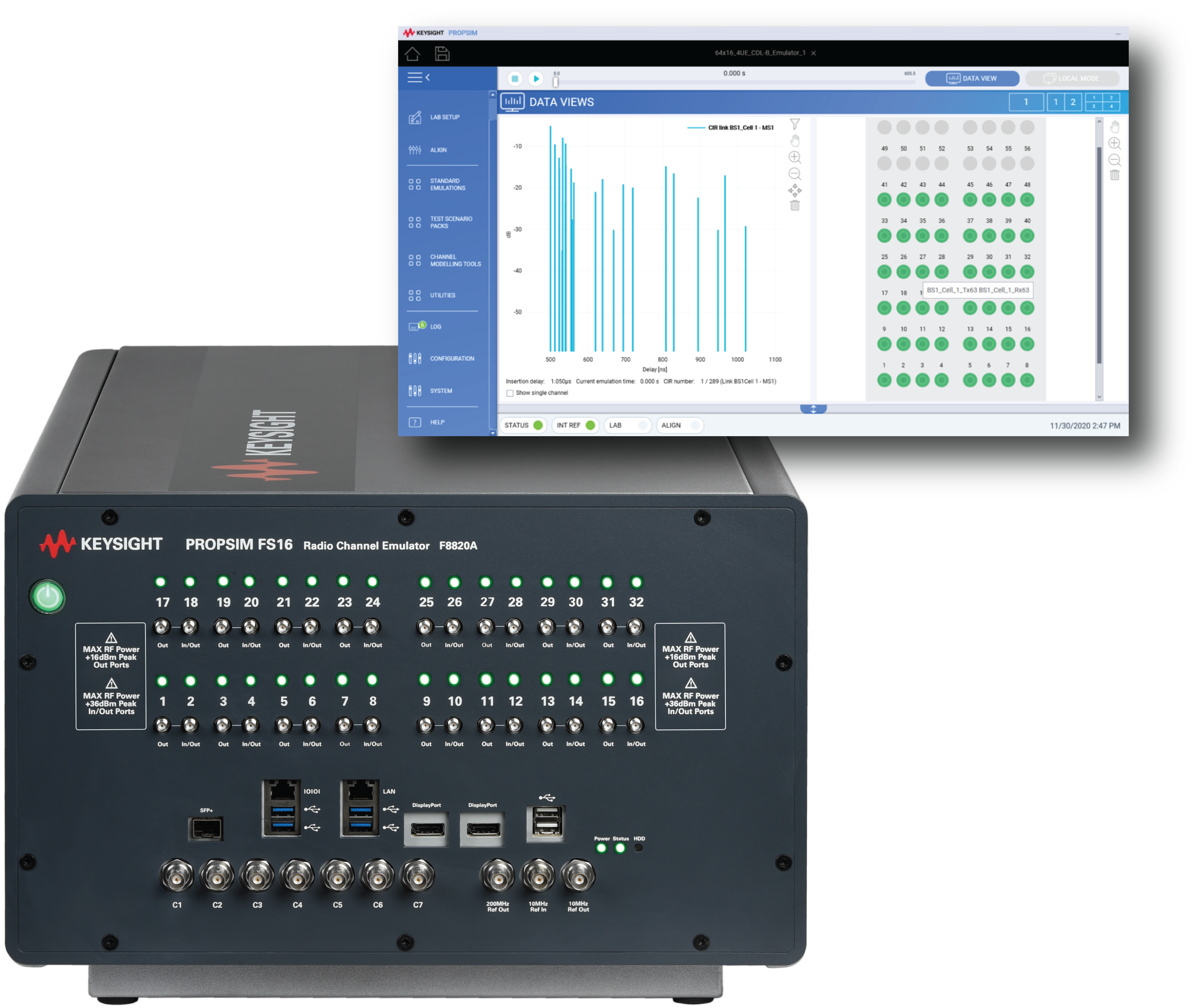 NTN Base Station Validation