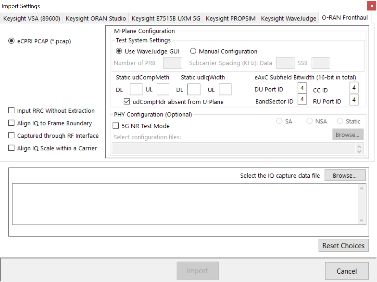 Cross Platform Import and Export Features software