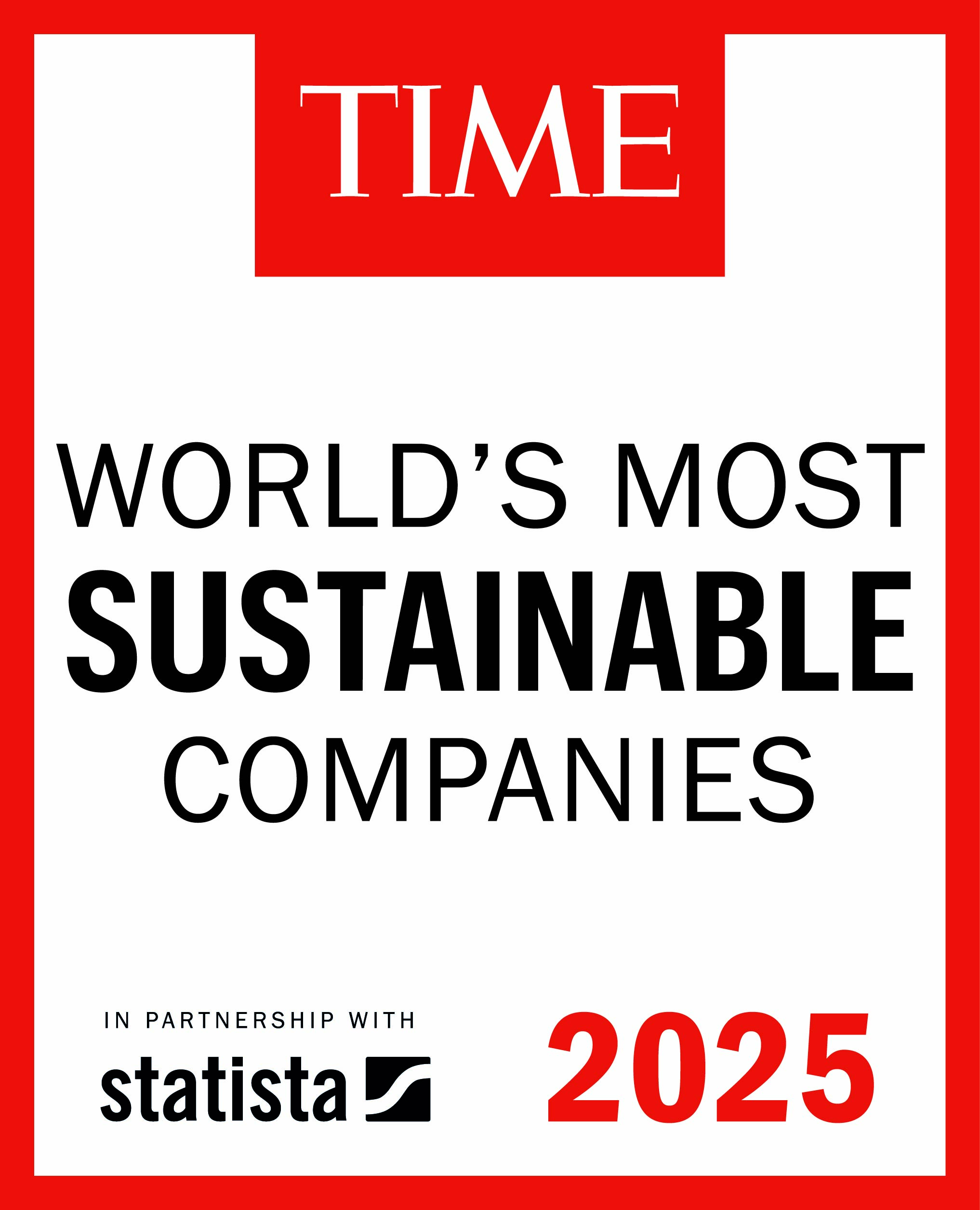 Time World's Most Sustainable Companies 2025