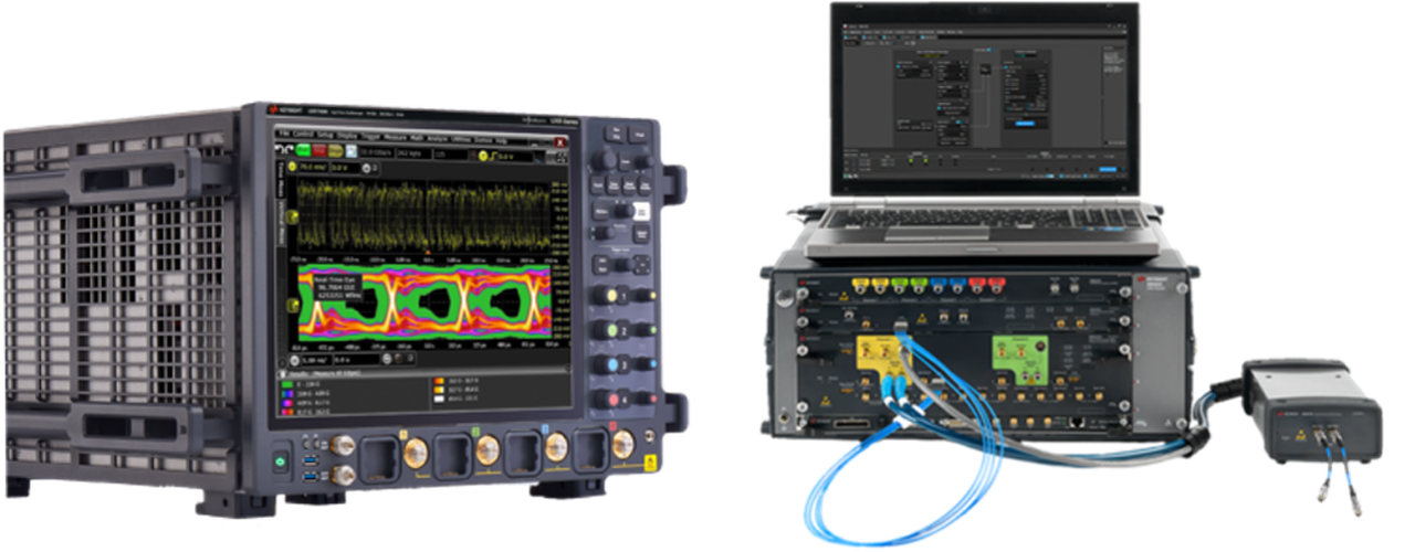 BERT and UXR oscilloscope